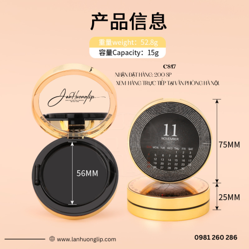 Vỏ Đựng Cushion CS17 15g